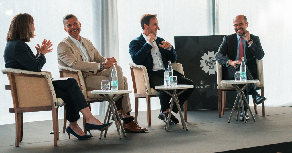 Othman Ktiri, guest of the RCD Mallorca Business Club at its latest meeting with business leaders